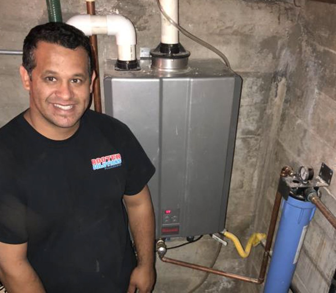 Tankless Water Heaters | San Diego, CA | Rooter Solutions - Image-TanklessWaterheater